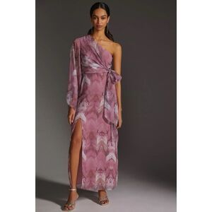 Anthropologie x Nikita Mhaisalkar One-Shoulder Maxi Dress